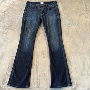 Hudson Bootcut Flare & Wide Leg Denim Blue Jeans Wmn’s Sz 28